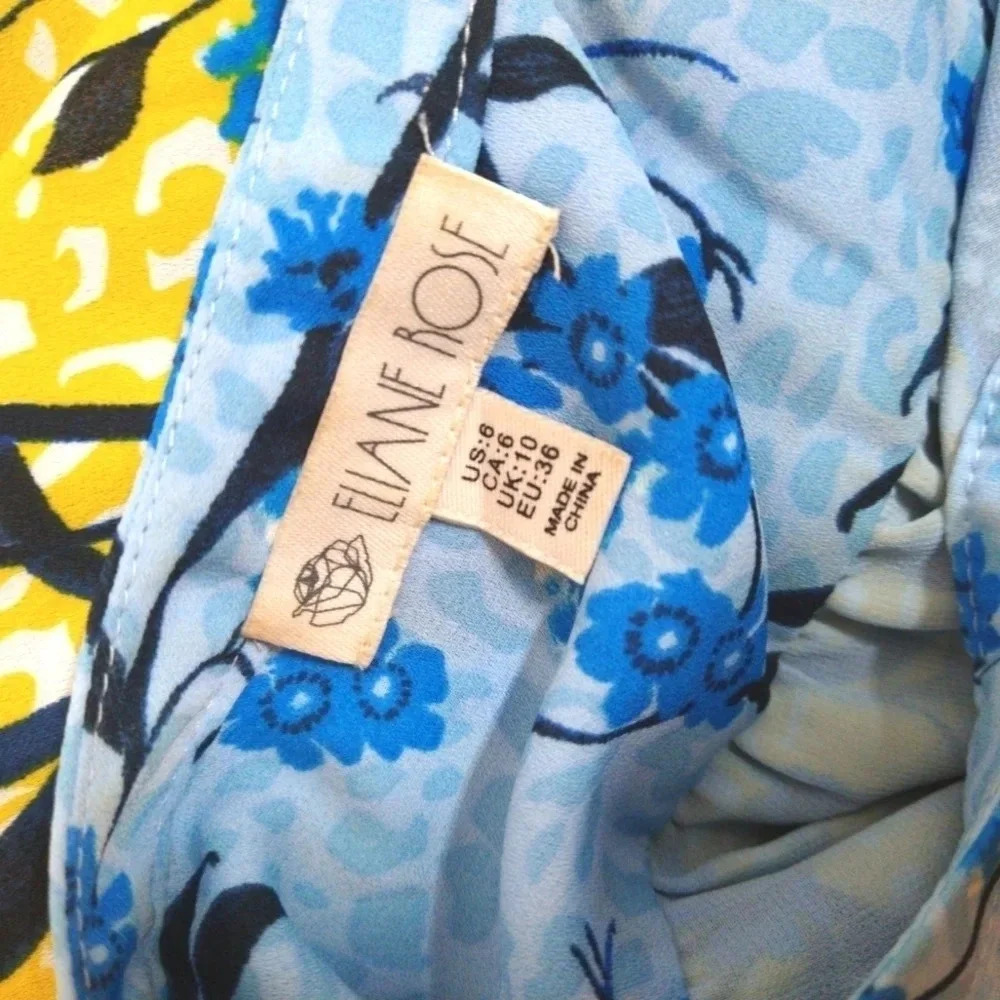 Elaine Rose Bright Boho Dress EUC ❤️ - Picture 10 of 12
